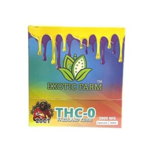 EXOTIC FARM THC-O (2000MG) PRE ROLLED JOINTS 20CT/ BOX