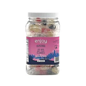ENJOY DELTA  9 THC 20MG GUMMIES 80CT/ JAR