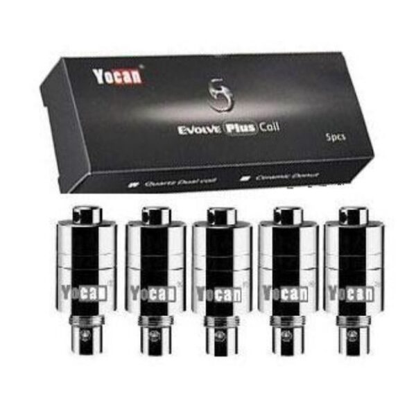 YOCAN EVOLVE PLUS QUARTZ DUAL COIL 5CT/BOX