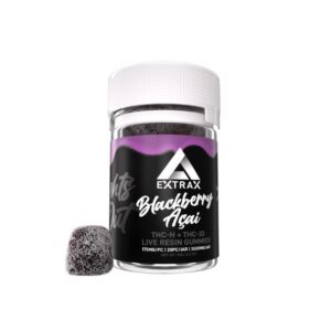 EXTRAX LIGHTS OUT (THC-H + THC-JD) LIVE RESIN 3500MG GUMMIES 20CT/JAR