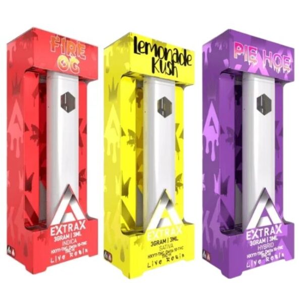 EXTRAX HXY11-THC, DELTA 10-THC THC-H (3GM) LIVE RESIN DISPO 6CT/ BOX