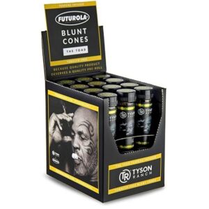 TYSON RANCH X FUTUROLA  PRE-ROLLED BLUNT CONES 12TUBES/BOX