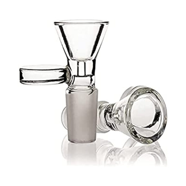 SMOQ GLASS CLEAR 18MM MALE BOWL