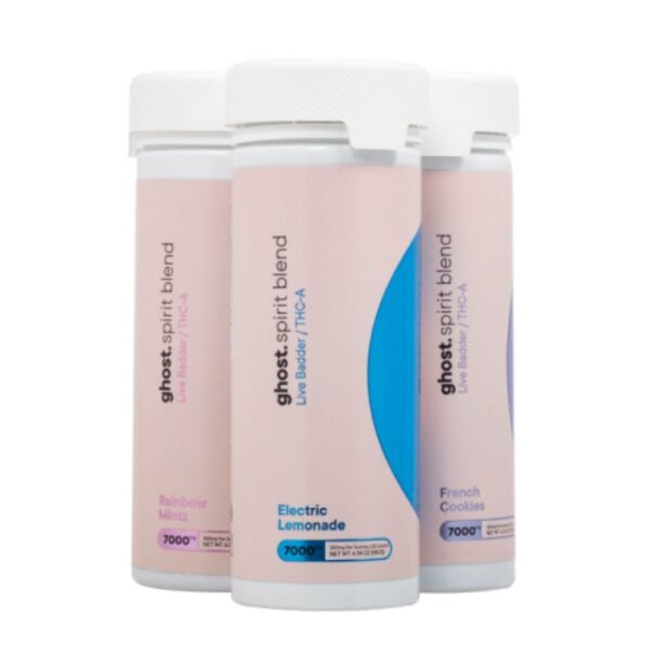 GHOST SPIRIT BLEND LIVE BADDER THC-A 7000MG GUMMIES SINGLE