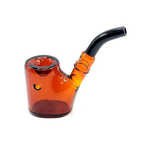 UBER GLASS 5 INCH SHERLOCK HAMMER TWO TONE BLIME PIPE ASSORTED