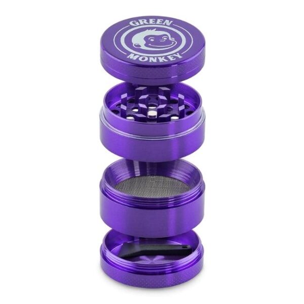 GREEN MONKEY 4 PART CAPUCHIN GRINDER 40MM
