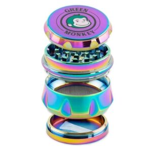 GREEN MONKEY 4 PART 50MM BABOON CROWN GRINDER