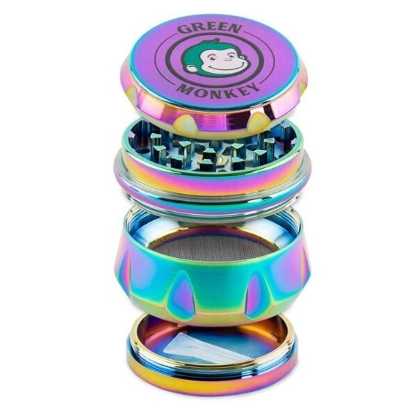 GREEN MONKEY 4 PART 50MM BABOON CROWN GRINDER