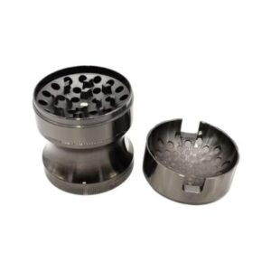 60MM CURVED MANUAL METAL GRINDER ASSORTED COLOR