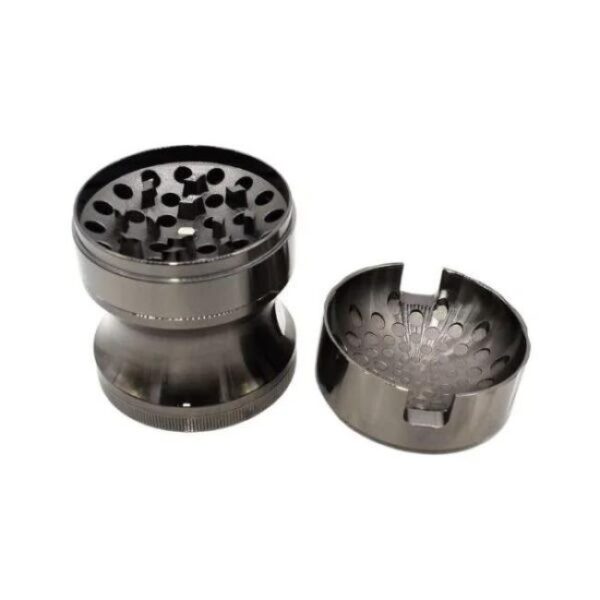 60MM CURVED MANUAL METAL GRINDER ASSORTED COLOR