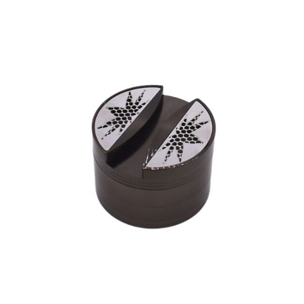 LOADSTONE 75X53MM 4 PARTS TOBACCO GRINDER (SINGLE)