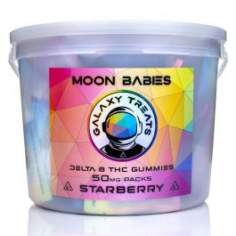 GALAXY TREATS DELTA 8 GUMMIES BUCKET ASSORTED(100 CT/ BOX)