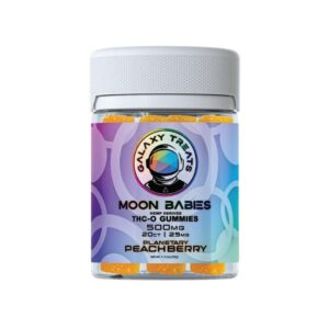 GALAXY TREATS MOON BABIES THC-O GUMMIES 500MG 20CT/ JAR