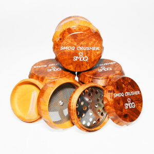 SMOQ ZINC WOOD GRINDER (3 PARTS) 40MM