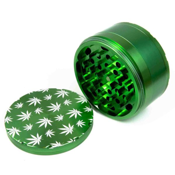 METAL 4 PART 110MM HERB GRINDER (SINGLE)