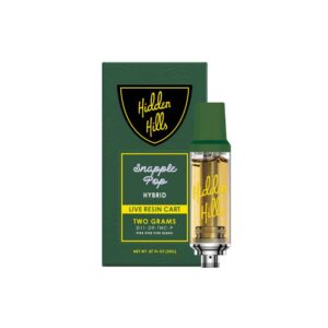 HIDDEN HILLS (D11 + D9 +THC-P) LIVE RESIN 2GM CART 5CT/ BOX