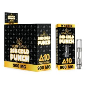 HEMP LIVING DELTA 10 900MG CARTRIDGE 5CT/BOX