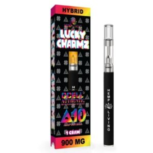 HEMP LIVING DELTA 10 DISPOSABLE 900MG 5CT/DISPLAY