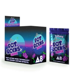 HEMP LIVING DELTA 8 POT ROCKS (100MG) 20CT DISPLAY