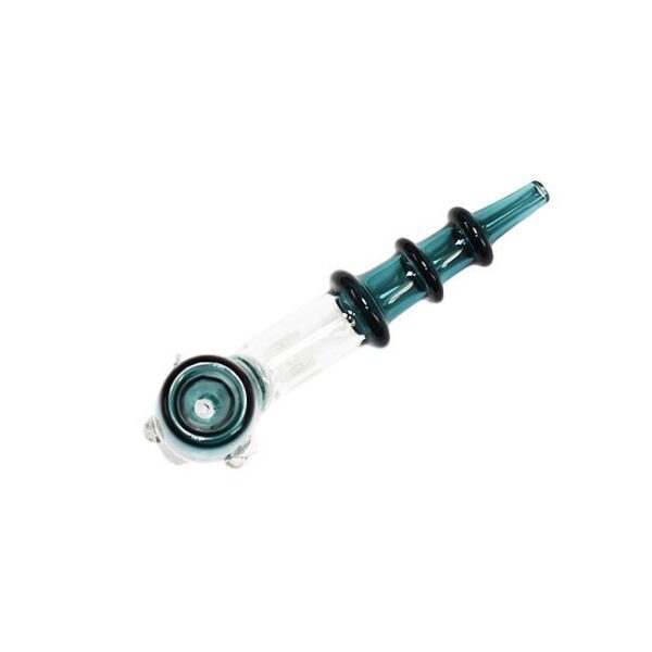 SKULL GLASS DESIGN HAMMER HAND PIPE (HP166)