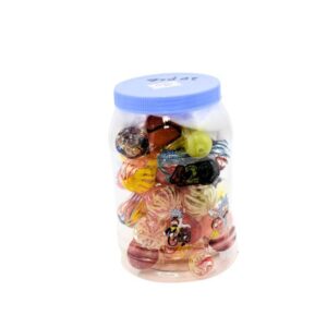 4.5'' ASSORTED COLOR HAND PIPE 20CT/ JAR