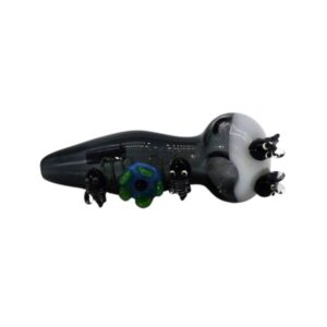 6" COLOR TUBE MULTI BEE HAND PIPE