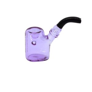 PHOENIX GLASS 5" GRAV SITTER SHERLOCK DESIGN HAND PIPE