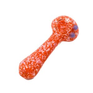 5" FRIT DOTTED MARBLE DESIGN HEAVY DUTY HAND PIPE