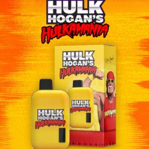 HULK HOGAN 5% HULKMANIA  18ML DISPOSABLE 8K PUFFS 5CT/BOX