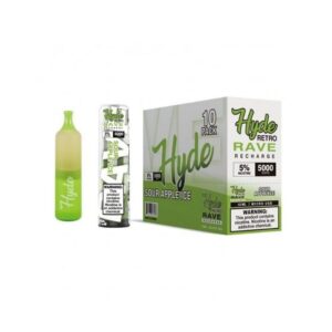HYDE RETRO RAVE RECHARGE (130ML) 5000 PUFFS 10CT / BOX