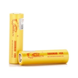 IMREN 18650 3000mAh 40A BATTERIES 2CT/PACK