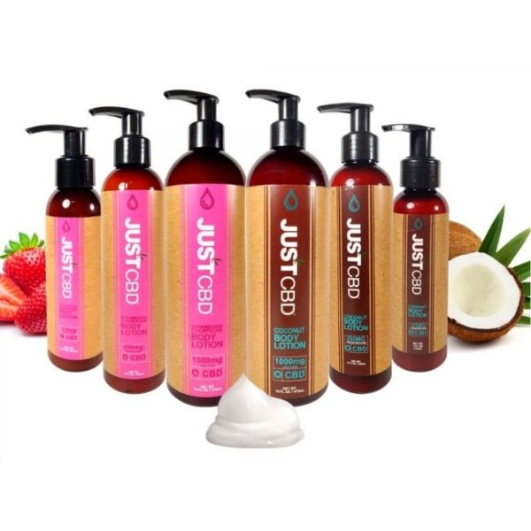 JUST CBD BODY LOTION 1000MG 16 FL OZ