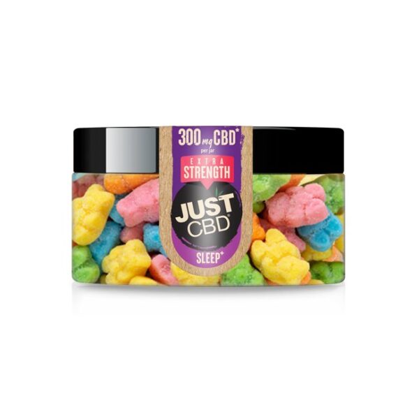 JUST CBD 300MG NIGHT TIME SOUR BEAR EXTRA STRENGTH SINGLE