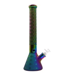 ILLUMINATI GLASS 18" ELECTROLYTIC BEAKER WATER PIPE