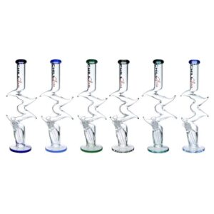 CHILL GLASS 18.9" BOROSILICATE WATER PIPE