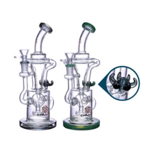 CHILL GLASS 10.6" BOROSILICATE WATER PIPE