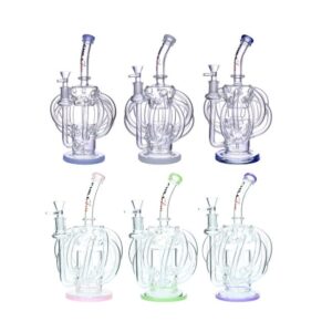 CHILL GLASS 9.8" BOROSILICATE WATER PIPE