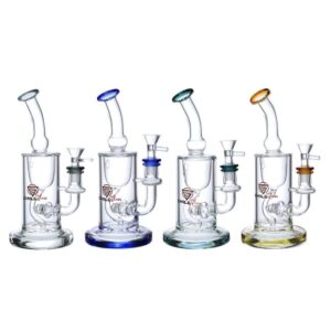 CHILL GLASS 9.3" BOROSILICATE WATER PIPE