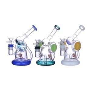CHILL GLASS 7.8" BOROSILICATE WATER PIPE
