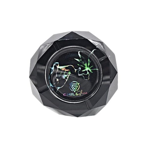 CHILL GLASS ASHTRAY 150MM