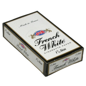 JOB FRENCH WHITE 1 1/4  ROLLING PAPER 24 BOOKLETS
