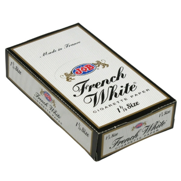 JOB FRENCH WHITE 1 1/4  ROLLING PAPER 24 BOOKLETS