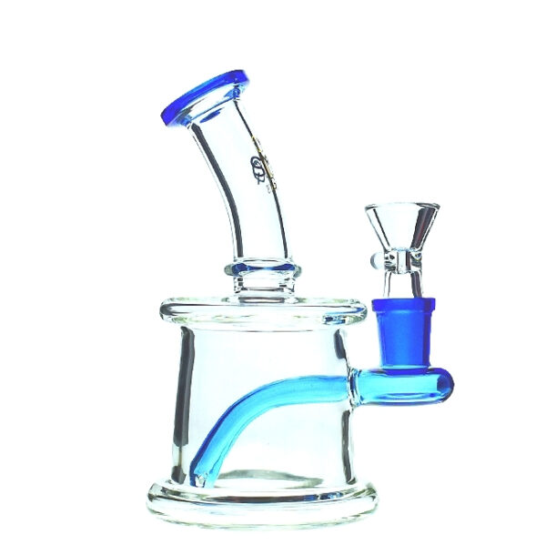 SMOQ 6INCH BOROSILICATE LYCORE DESIGN WATERPIPE
