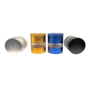 KANDY ALLOY FLAT 50MM METAL GRINDER (ASSORTED COLORS)