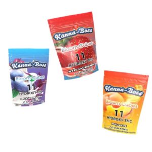 KANNA-BOSS HYDROXY THC11 BLOOM CUBES 5000MG PER BOX 50PACKS/BOX