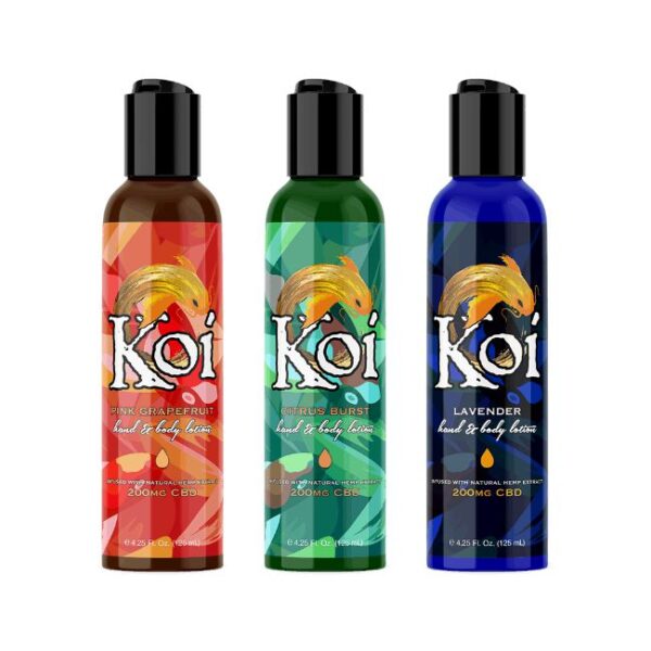 KOI CBD HAND AND BODY LOTION 200MG (125ML)