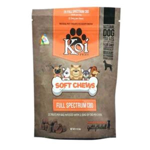 KOI SOFT CHEWS CBD DOG TREATS 2.0MG