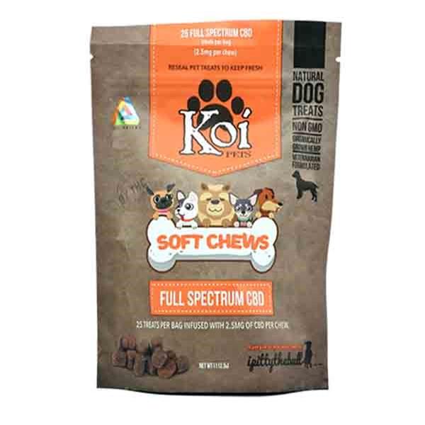KOI SOFT CHEWS CBD DOG TREATS 2.0MG