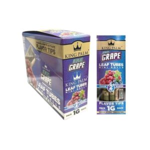 KING PALM 2PK TERPENE INFUSED LEAF TUBES MINI ROLLS 20PK/BOX