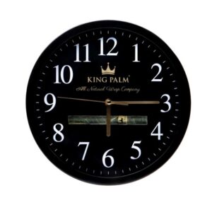 KING PALM WALL CLOCK